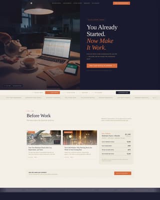 Hustle - Authentic Gig Economy Landing Page Template