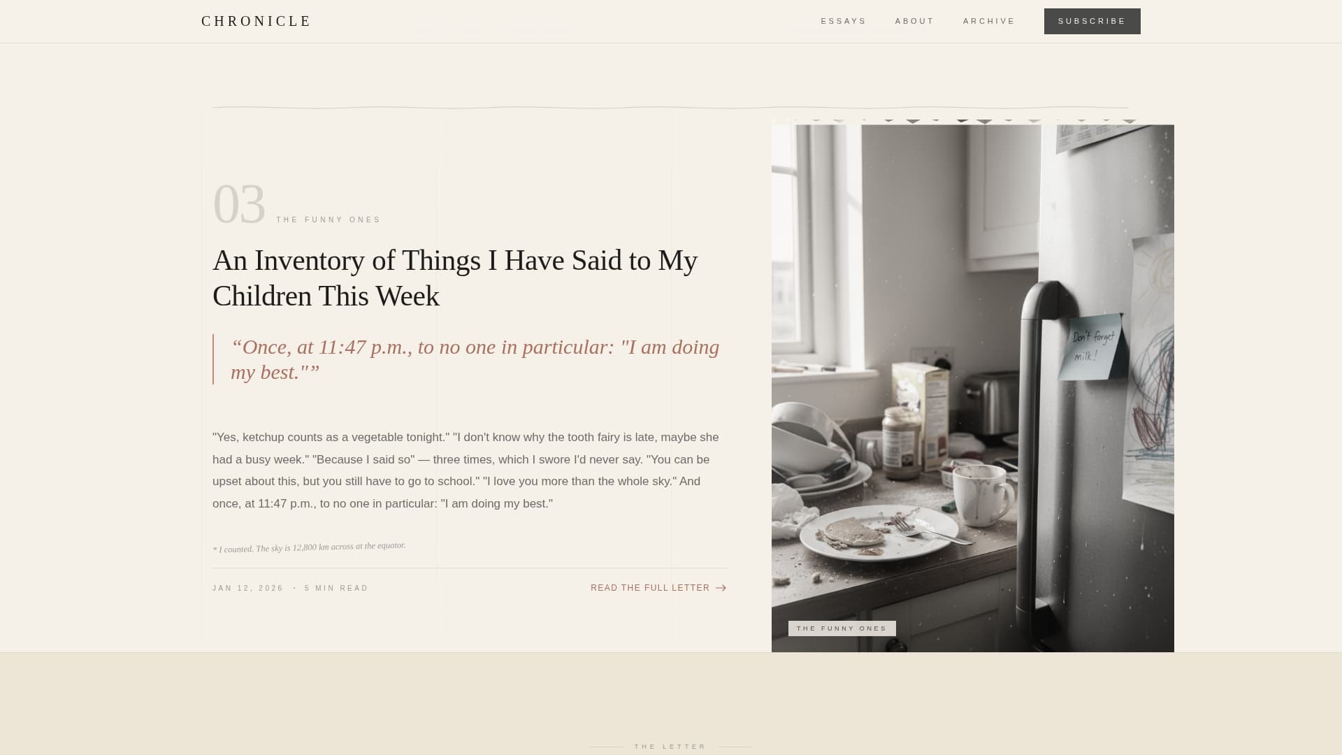 Parenting & Family Blog Blog Website Template