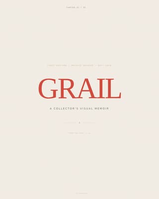 Grail - Curated Sneaker Collecting Landing Page Template