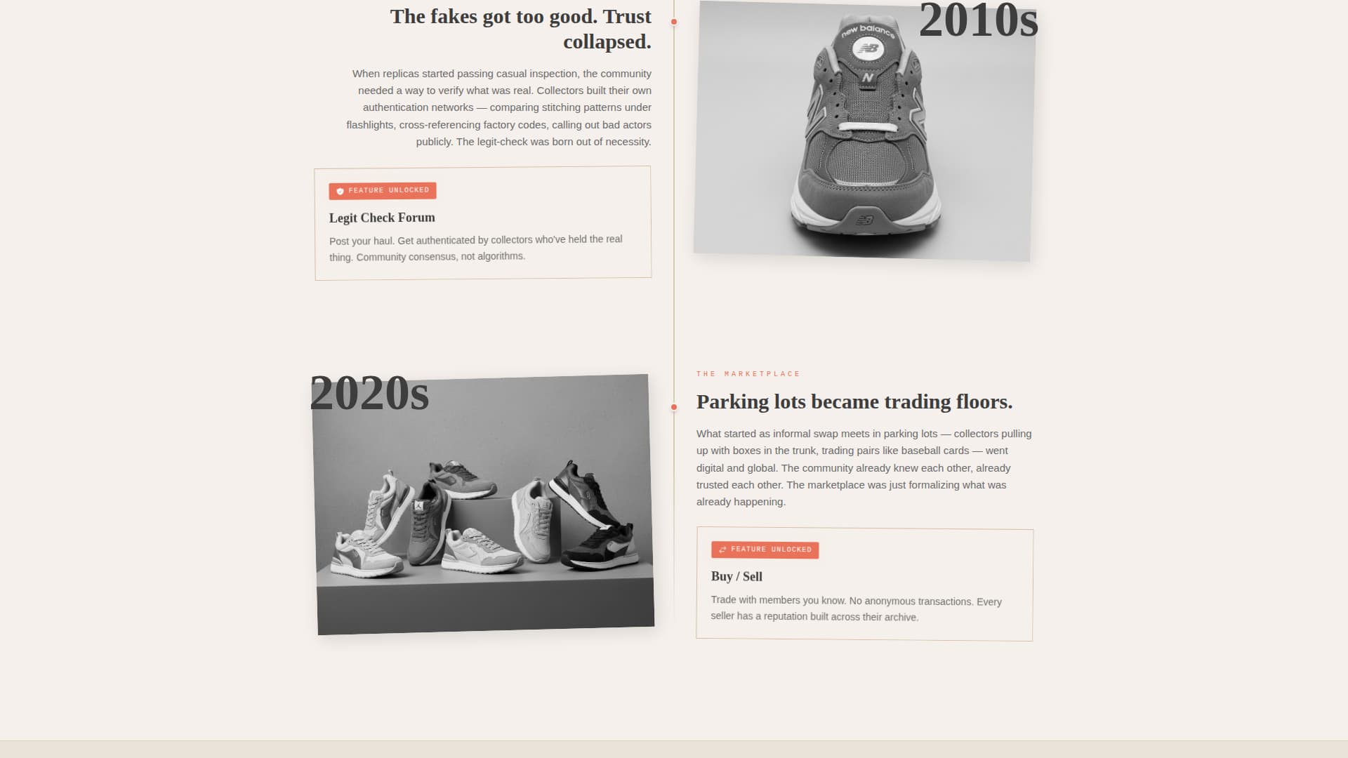 Grails - Bold Sneakercommunity Landing Page Template
