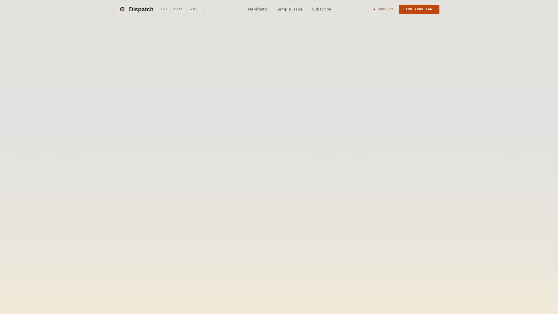 Deadstock - Mindful Sneaker Landing Page Template
