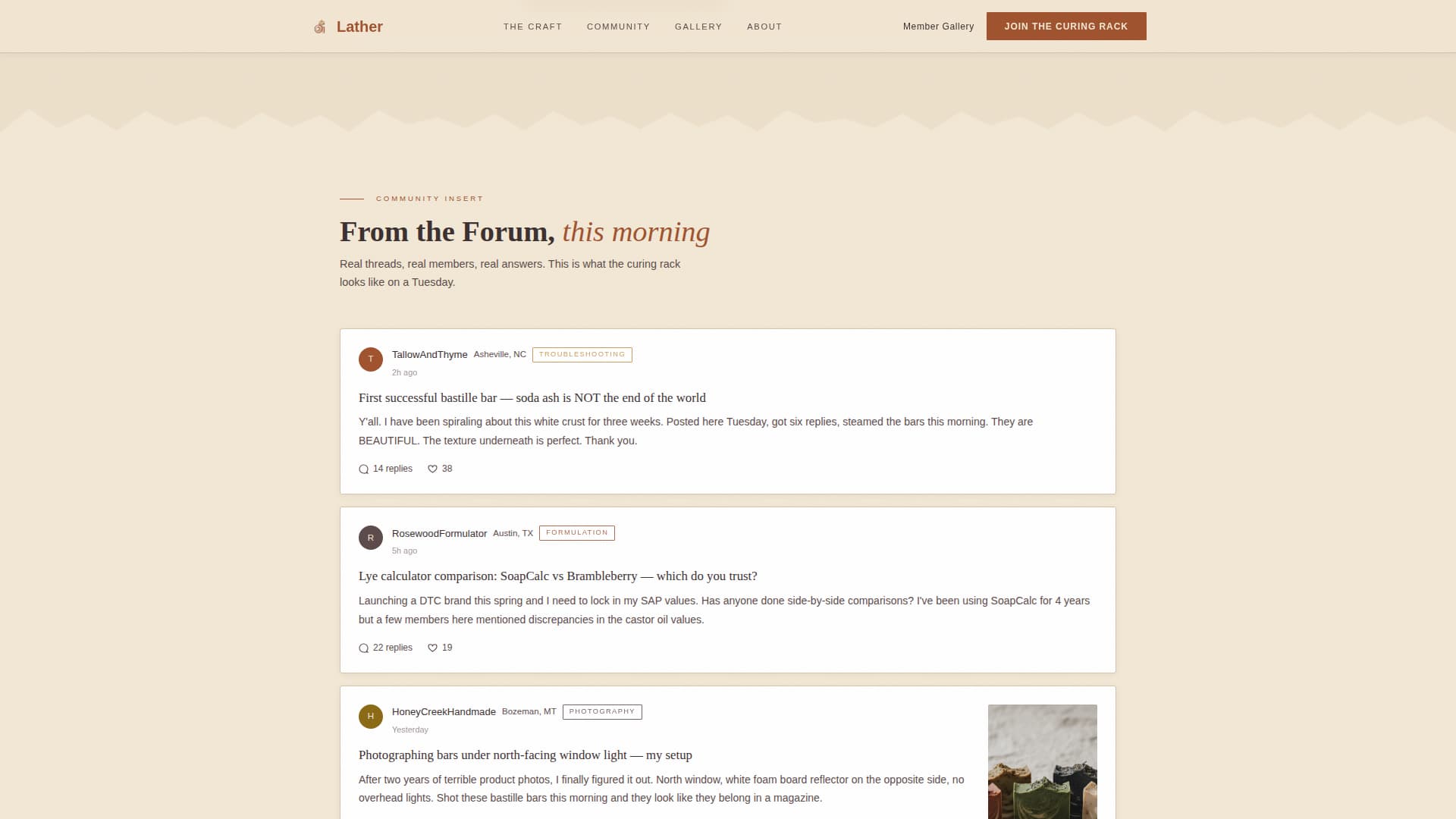 Suds — Artisan Craft Soap Landing Page Template