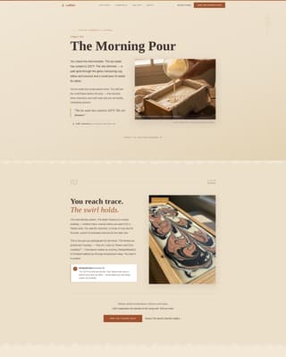 Suds — Artisan Craft Soap Landing Page Template