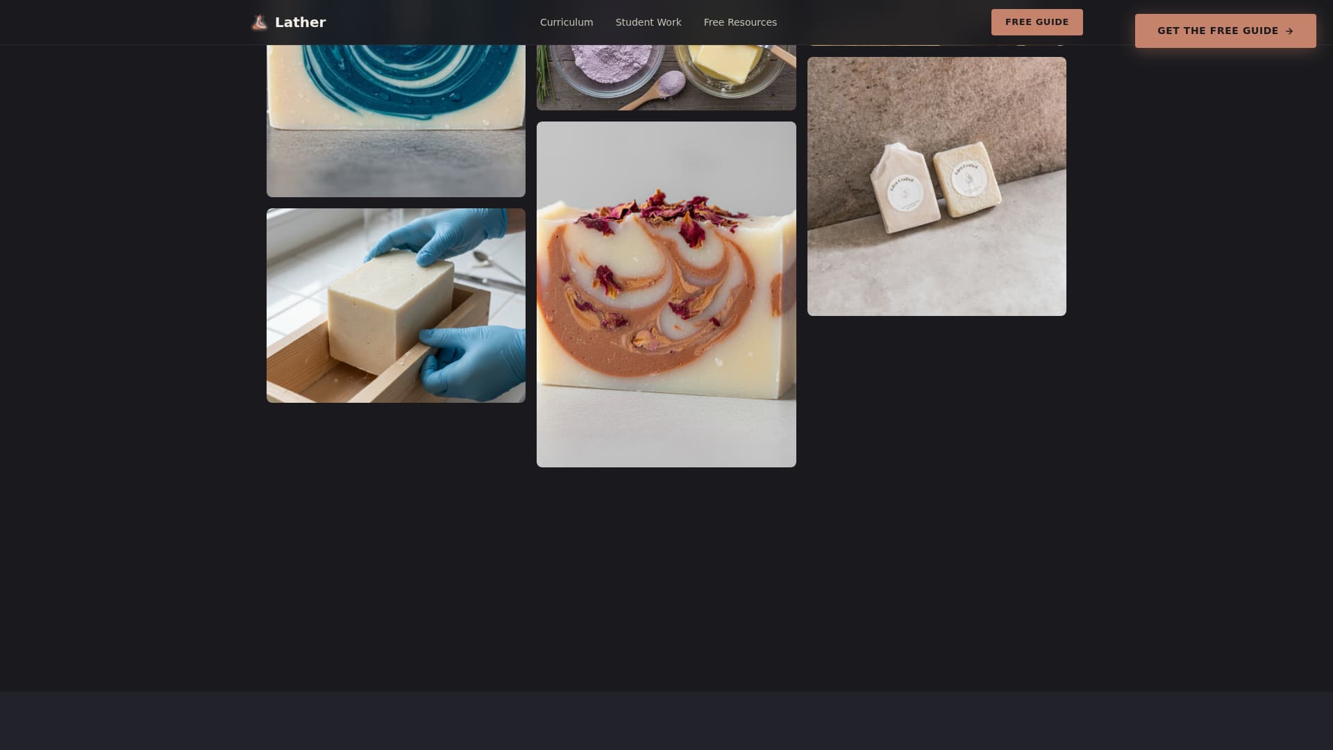 Suds — Artisan Handmade Soap Landing Page Template