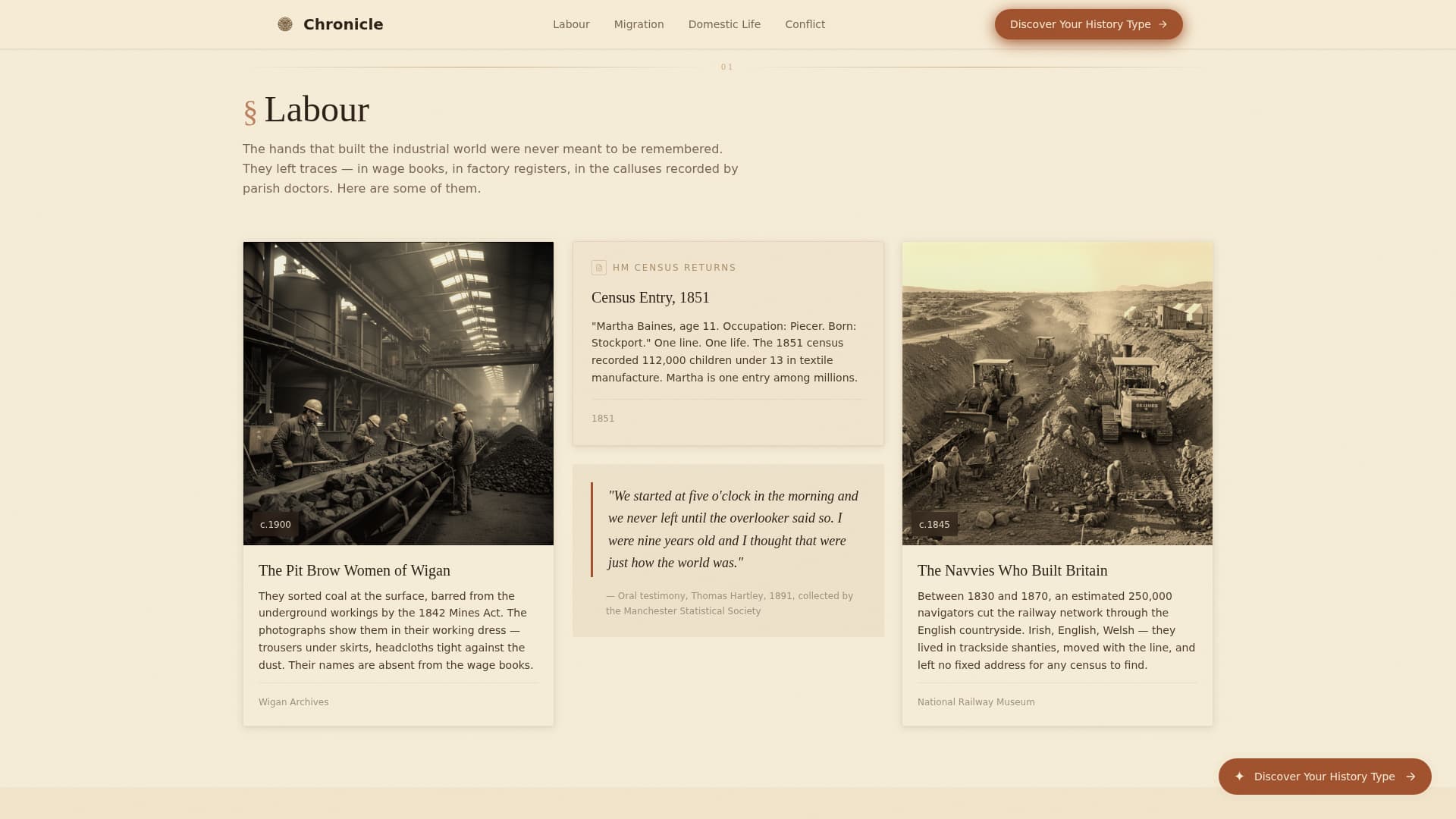 History & Culture Blog Blog Website Template