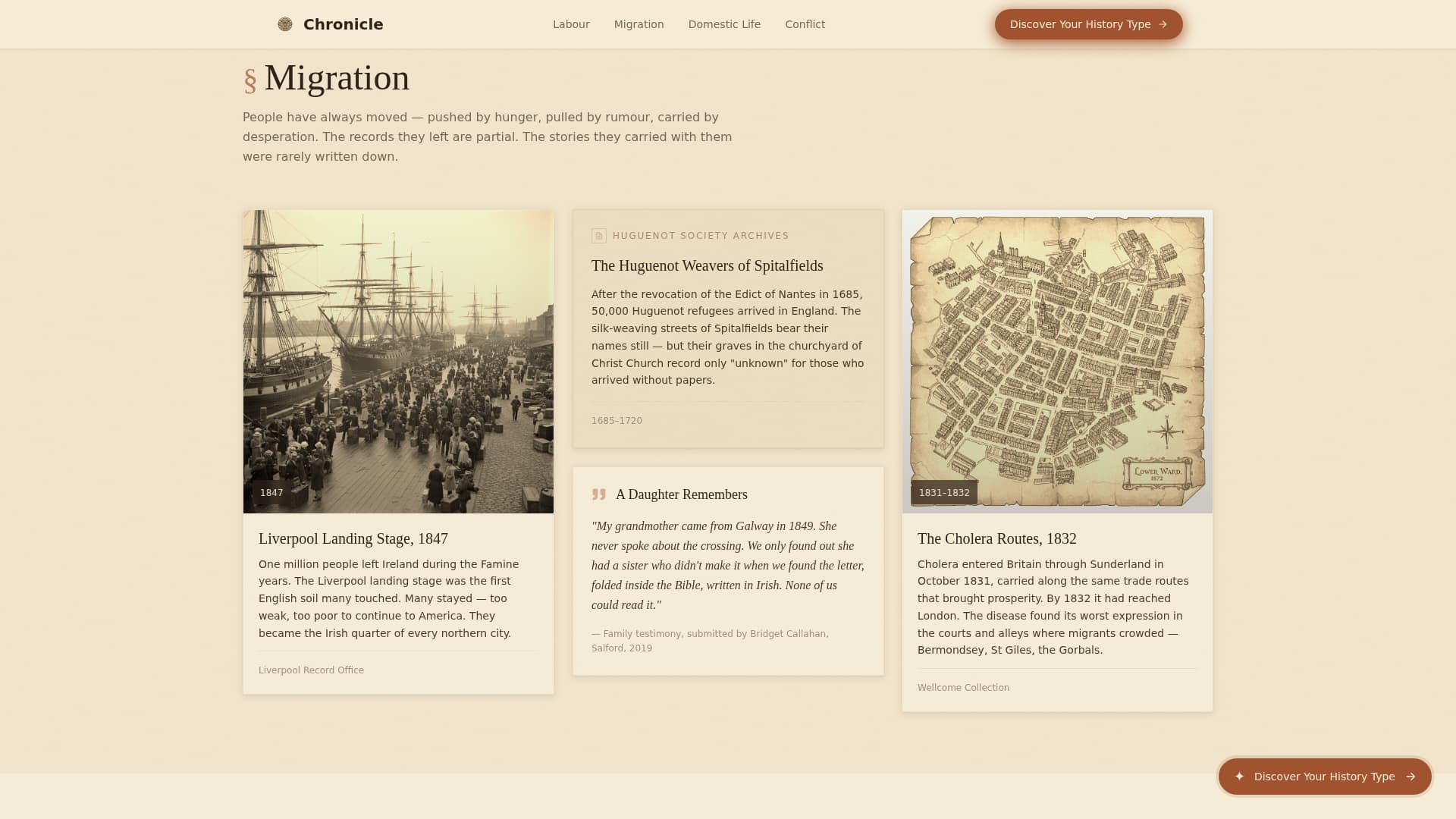 History & Culture Blog Blog Website Template