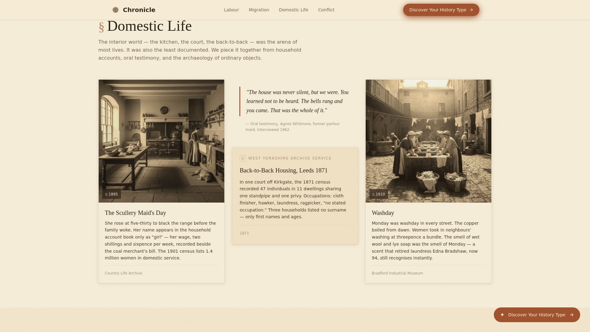 History & Culture Blog Blog Website Template