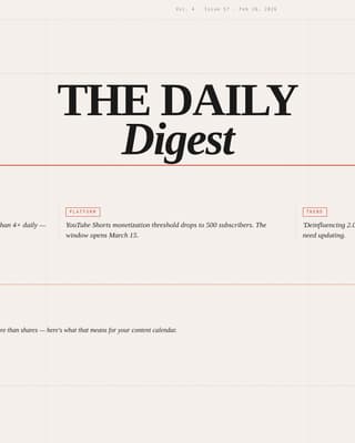 Brief — Action-Able Industry Insights Landing Page Template