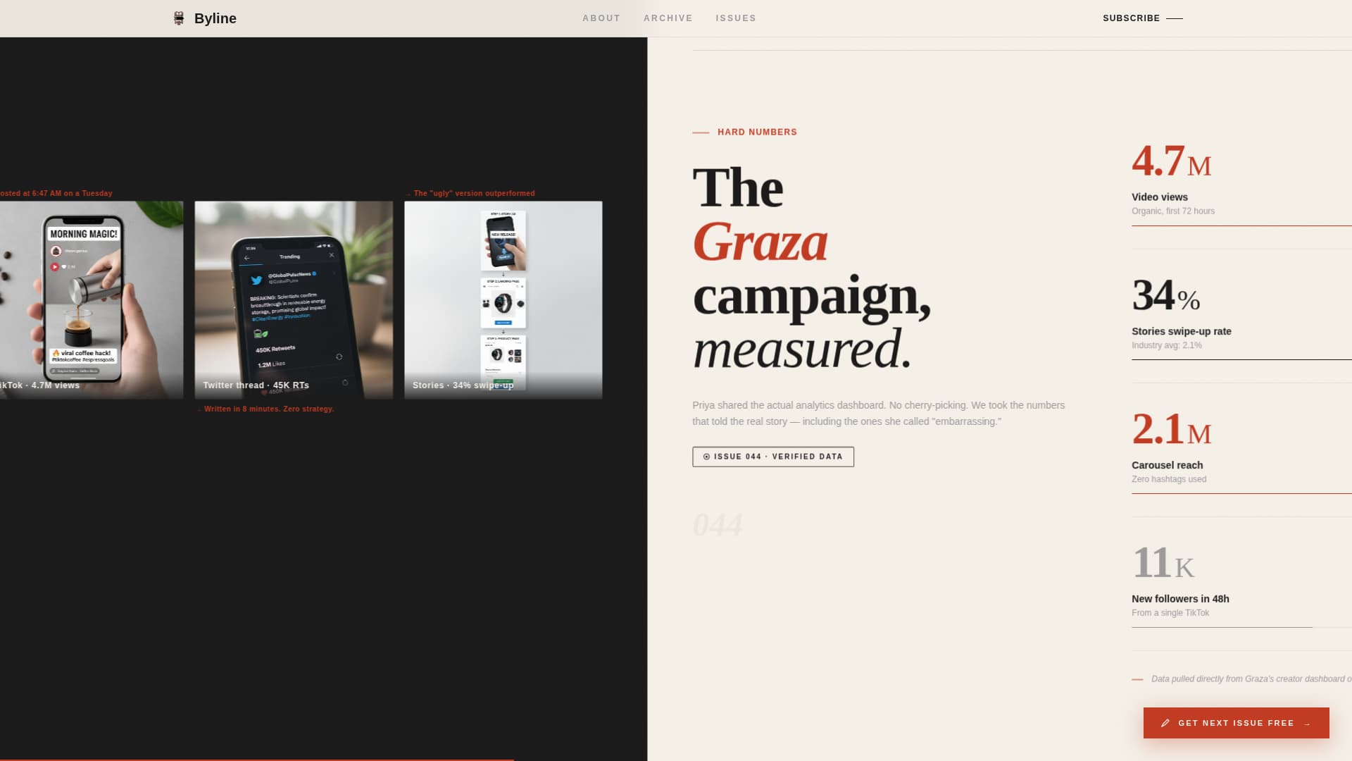 Social Media Marketing Newsletter Blog Website Template