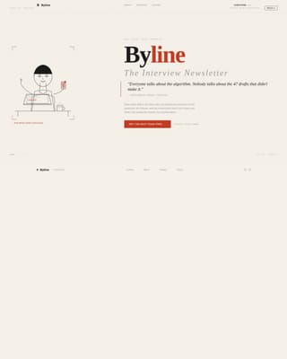 Social Media Marketing Newsletter Blog Website Template