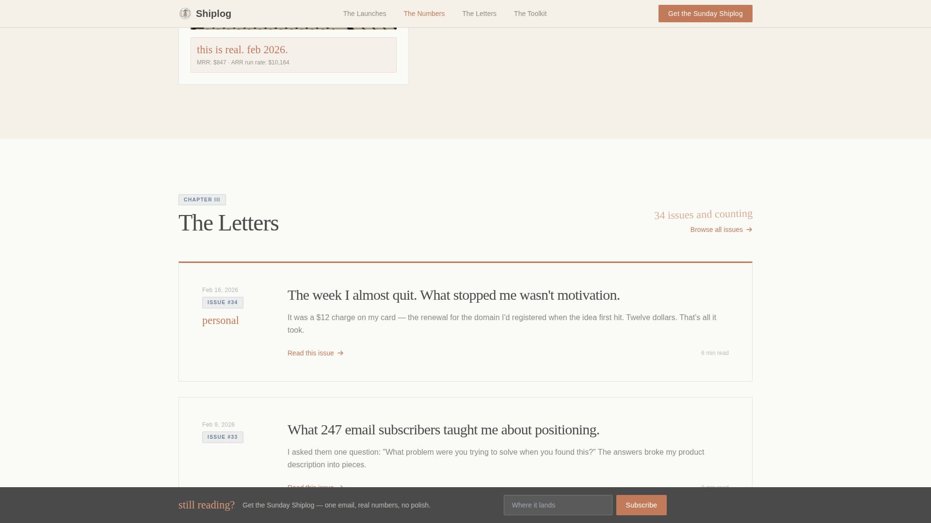 Solopreneur & Indie Maker Content Blog Website Template