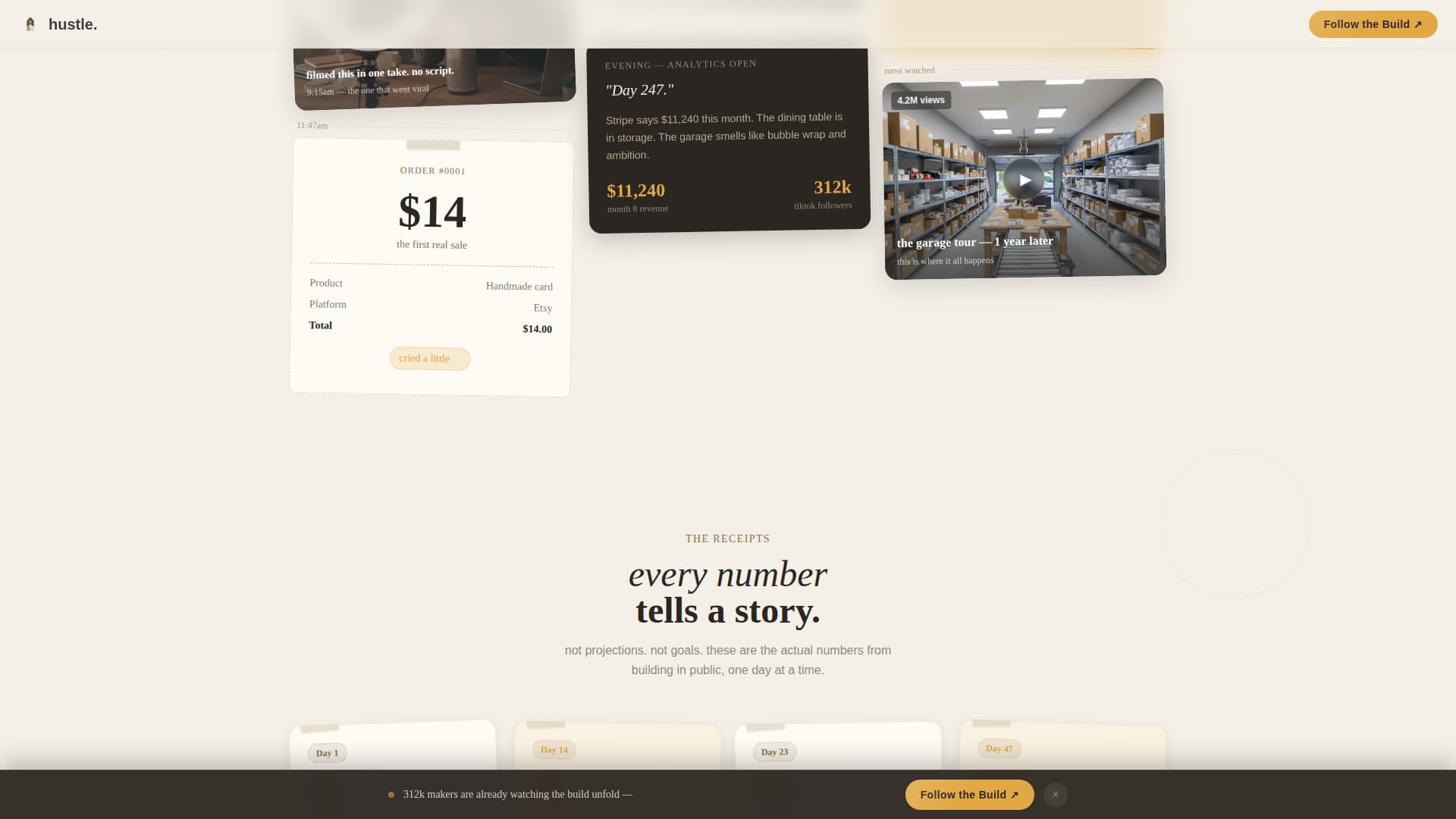Solopreneur & Indie Maker Content Professional Website Template