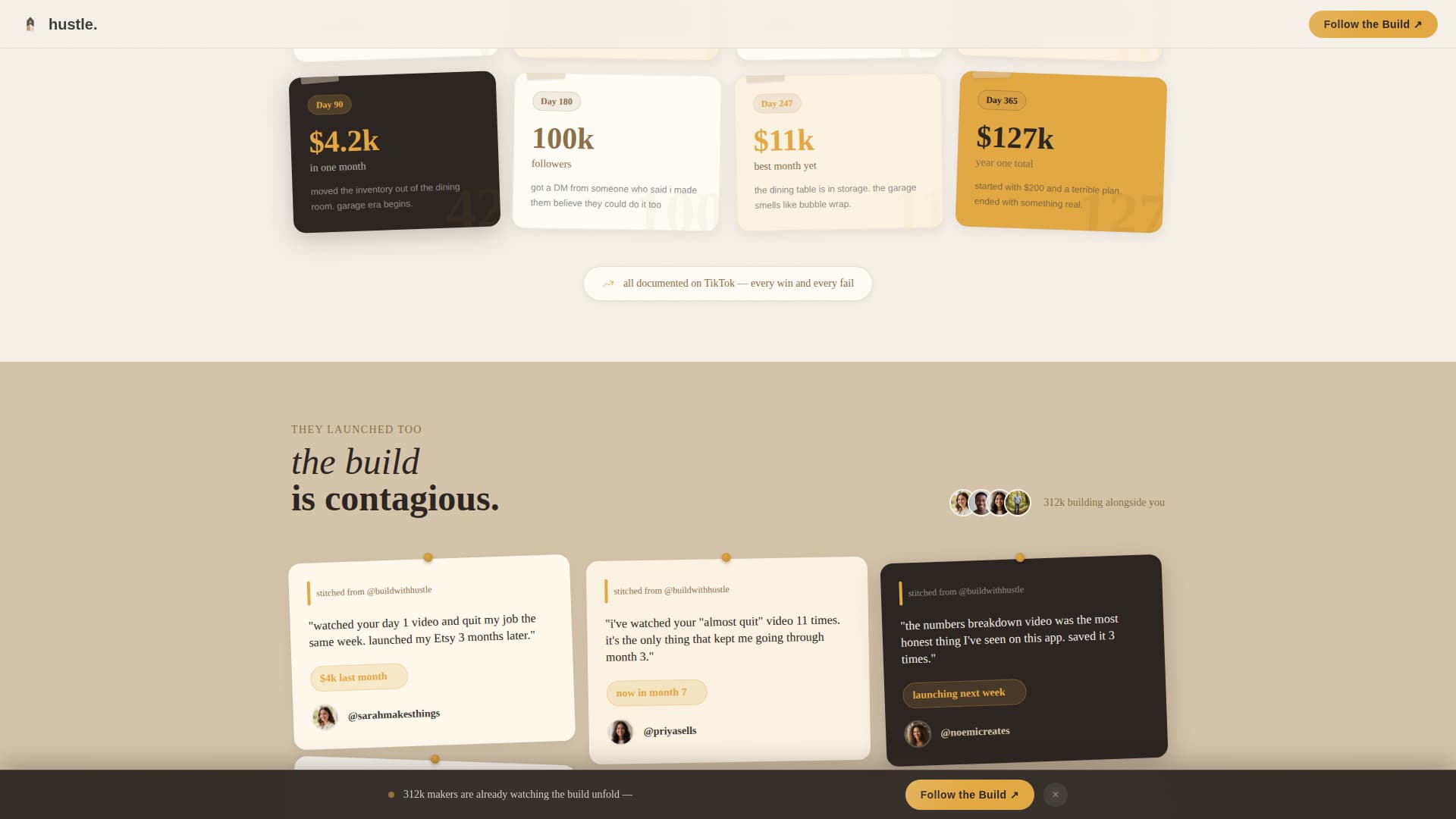 Solopreneur & Indie Maker Content Professional Website Template