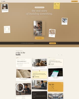Solopreneur & Indie Maker Content Professional Website Template