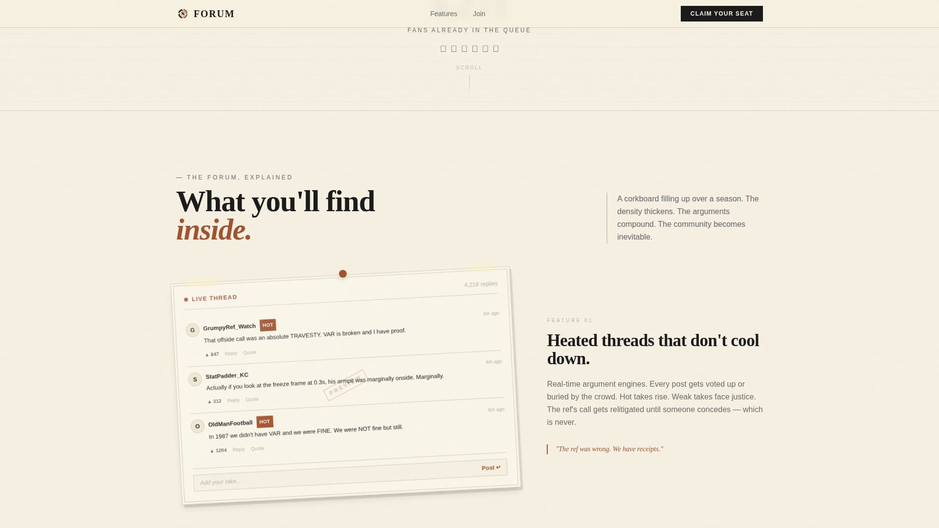 Sports Blog & Media Pre-Launch Website Template