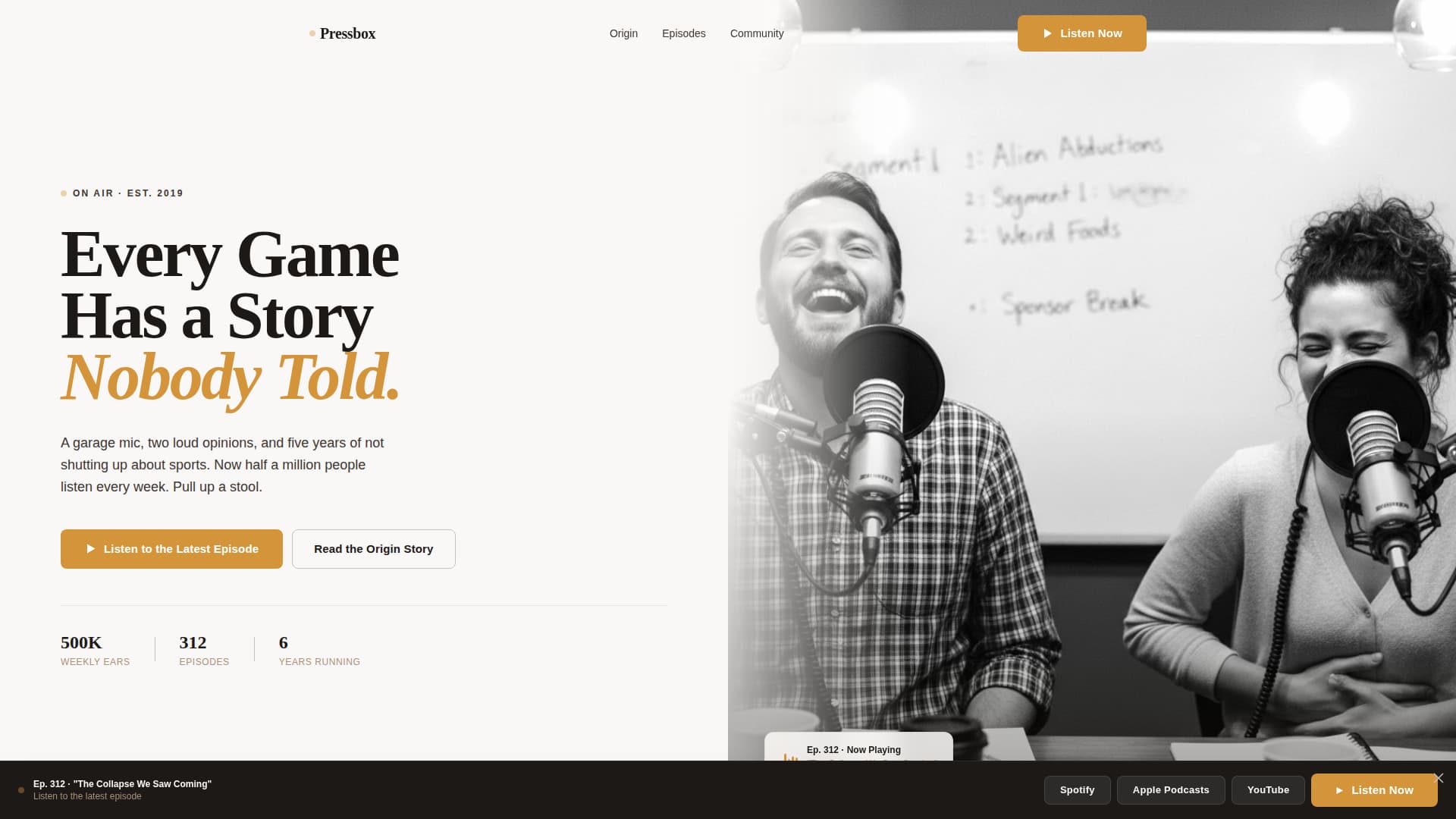 Sports Blog & Media Advanced Blog Website Template