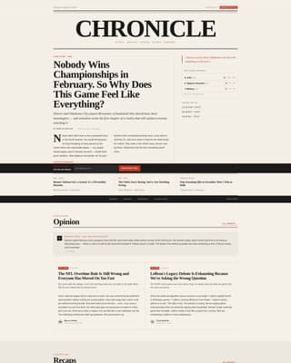 Sports Blog & Media Reviews Website Template