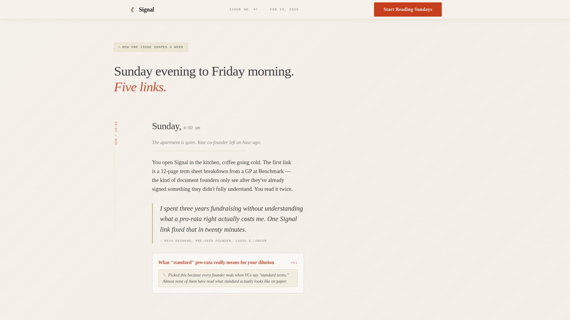 Startup Fundraising Newsletter Advanced Blog Website Template
