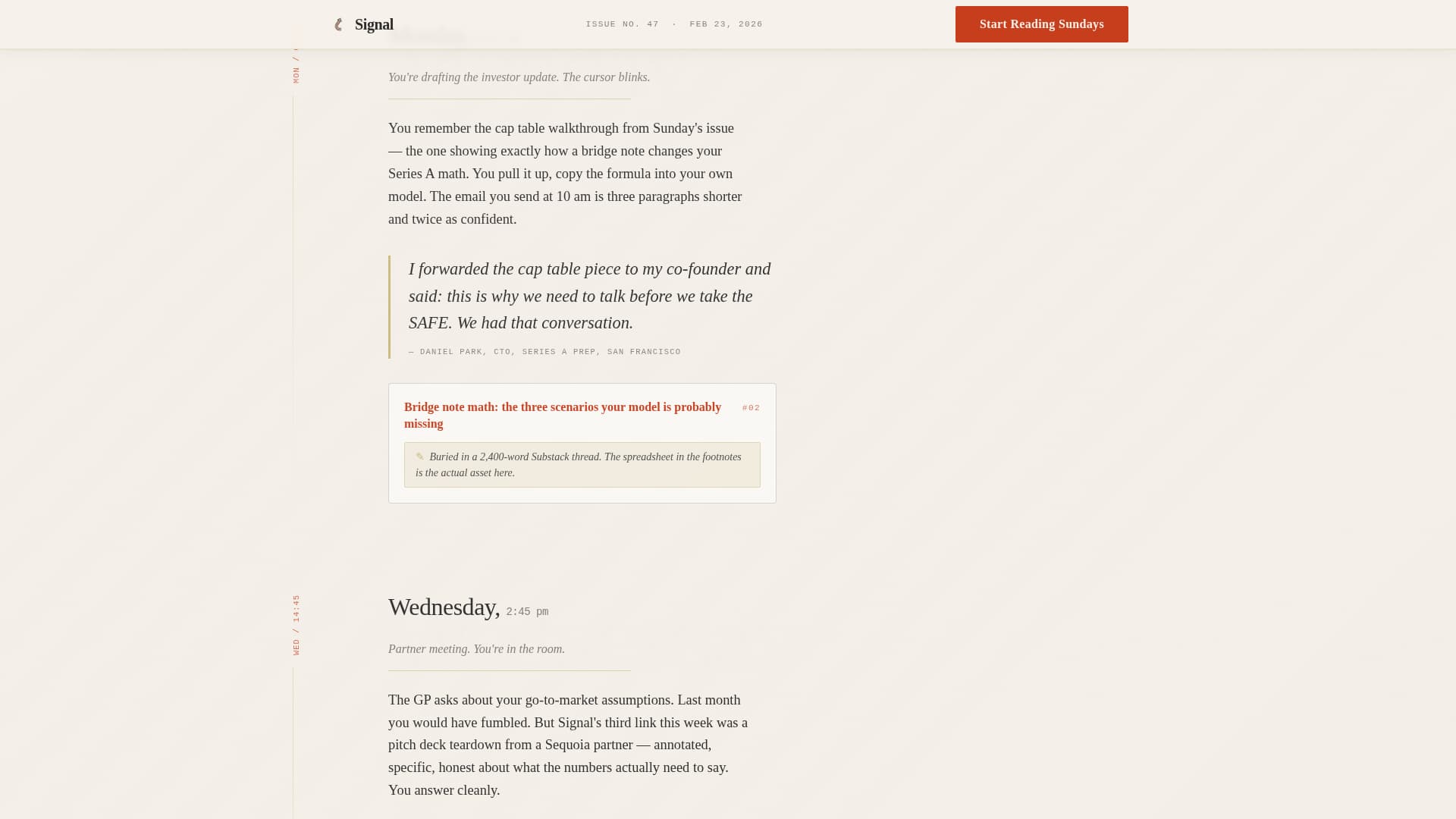 Startup Fundraising Newsletter Advanced Blog Website Template