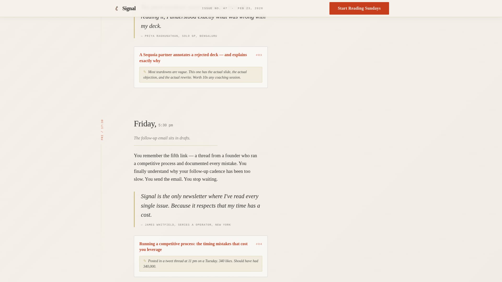 Startup Fundraising Newsletter Advanced Blog Website Template