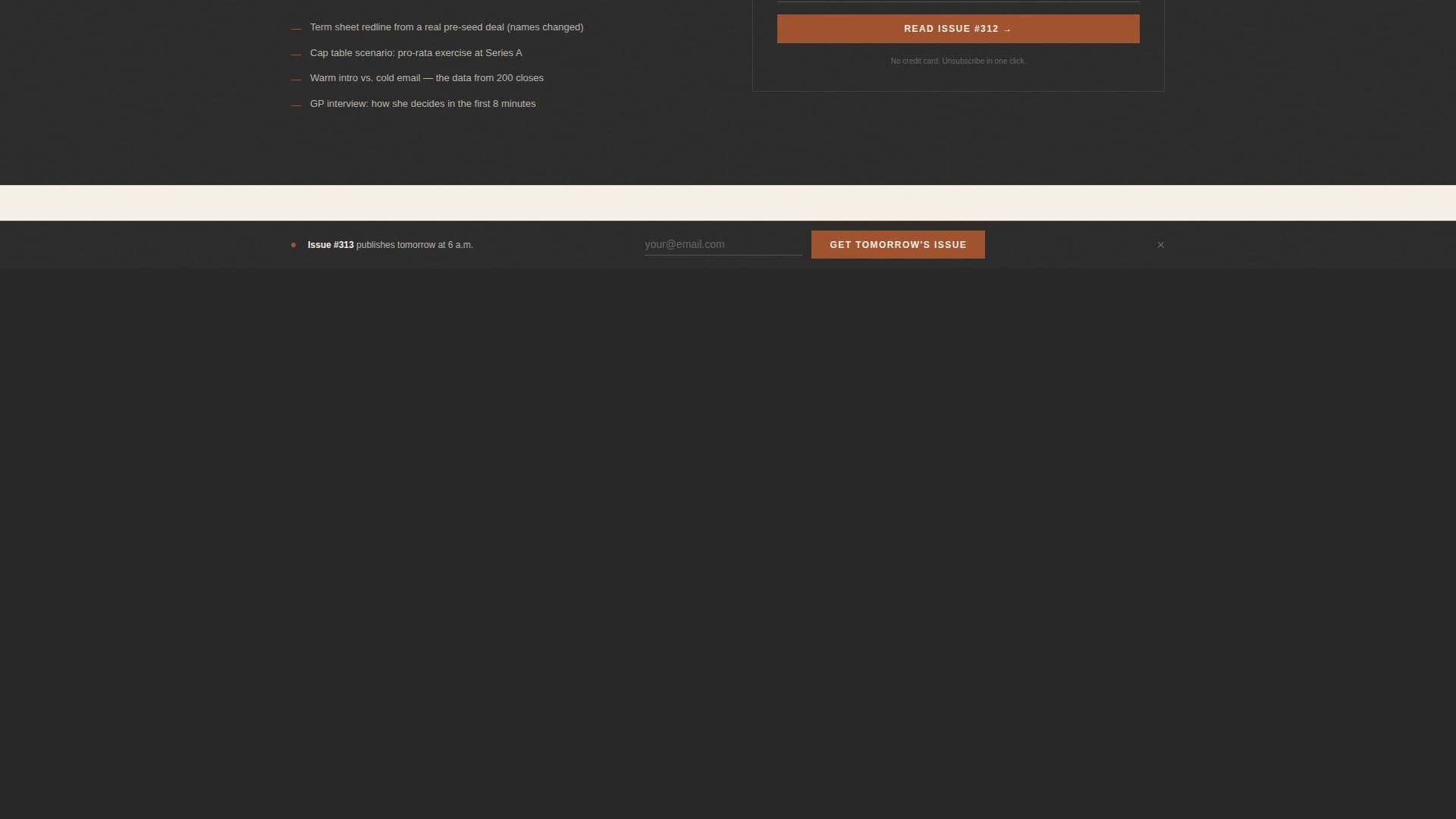 Startup Fundraising Newsletter Blog Website Template