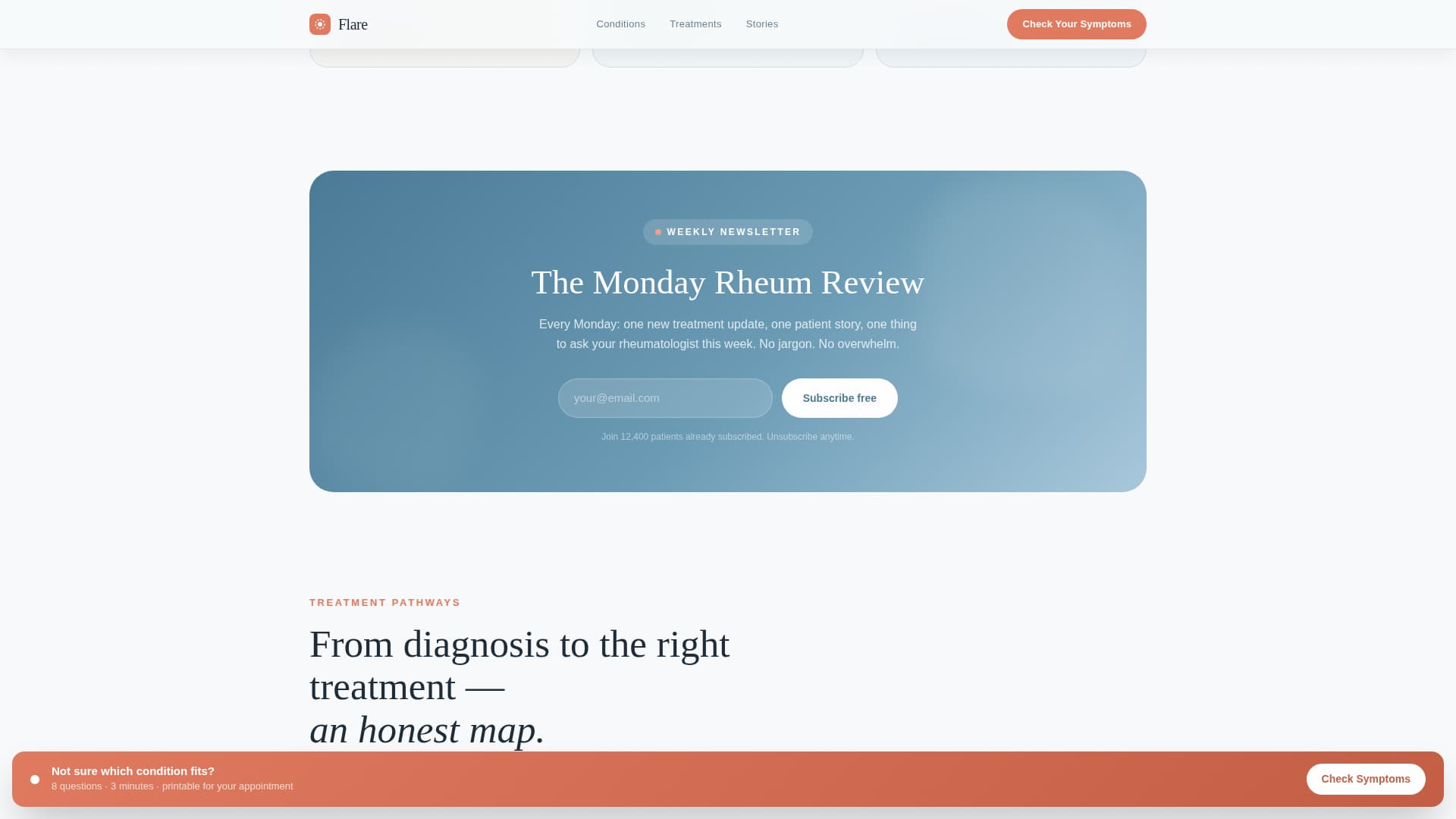 Rheumatologist Professional Website Template