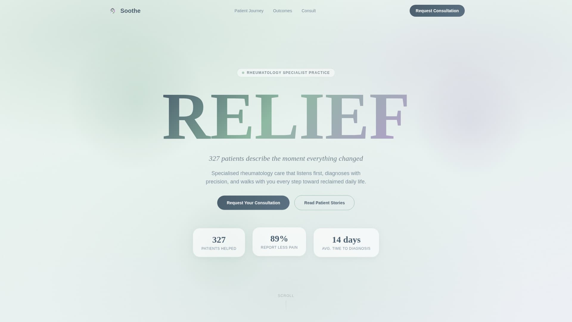Rheumatologist Complete Booking Website Template