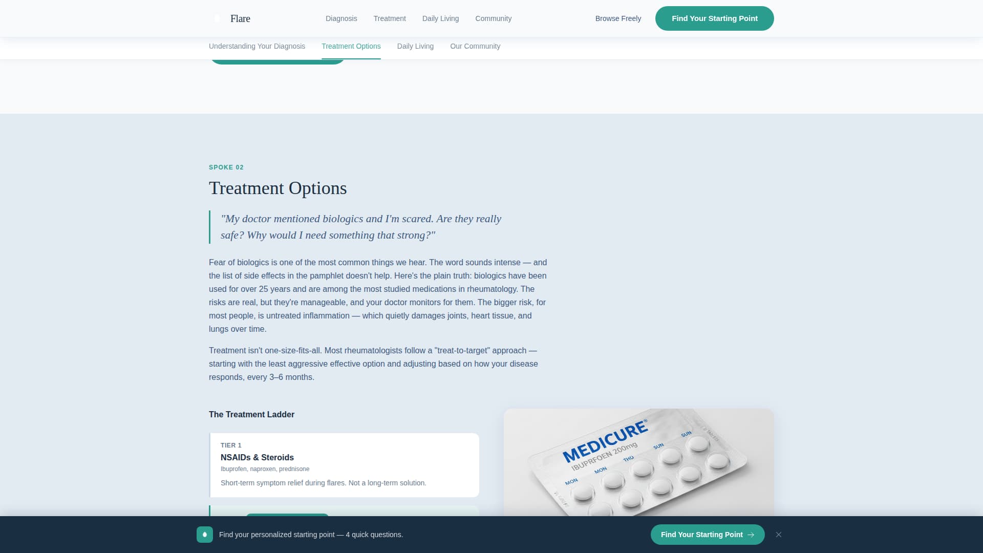 Rheumatology Medicine Professional Website Template