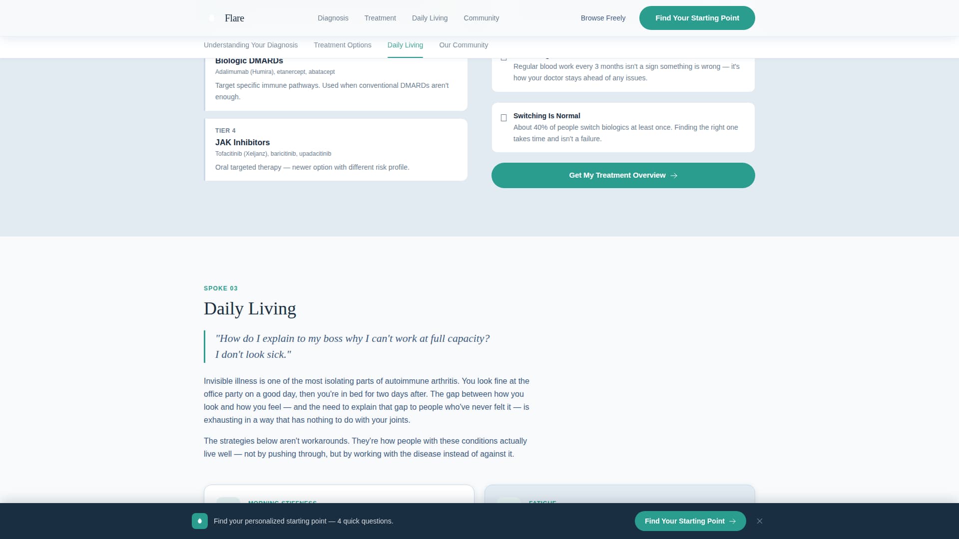 Rheumatology Medicine Professional Website Template