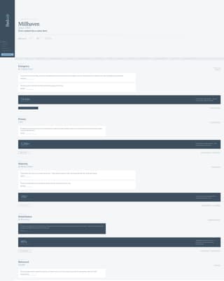 Hospital & Health System Reviews Website Template