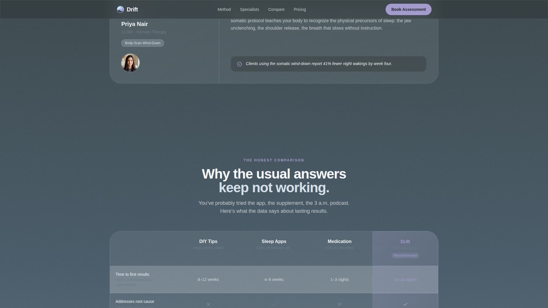 Sleep Medicine & Clinic Booking Website Template