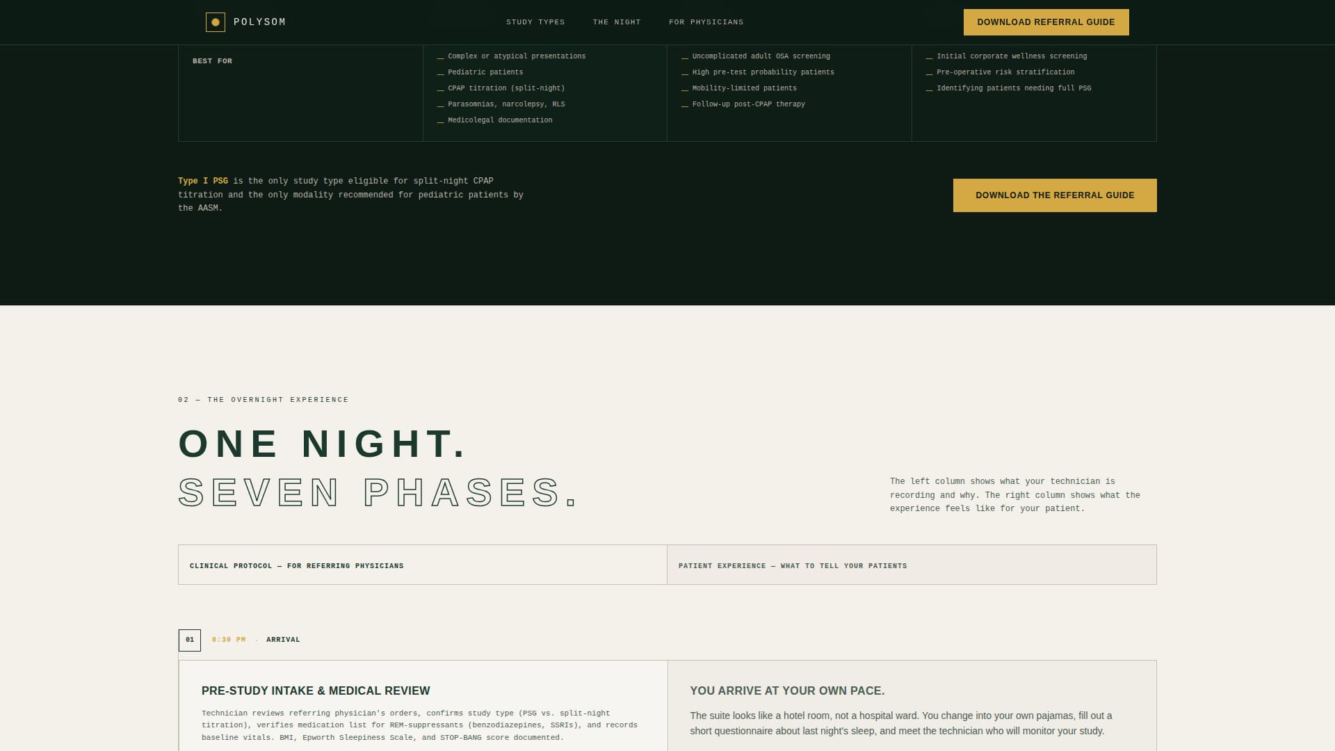 Sleep Medicine & Clinic Comparison Website Template