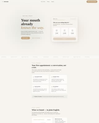 Articulate - Calming Speechpathologist Landing Page Template