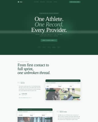 Chart - Precise Sportsmedicine Landing Page Template