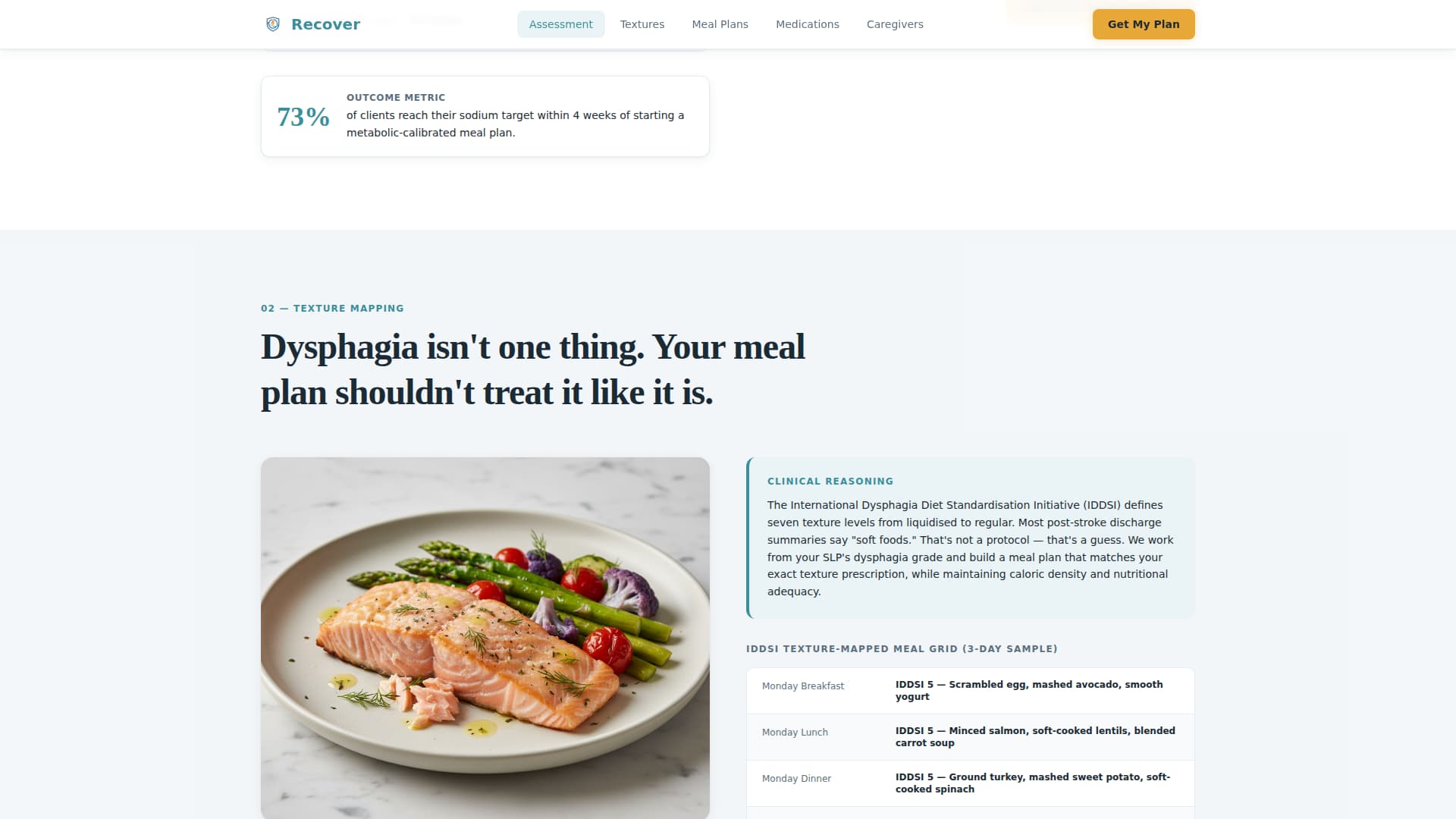 Vitae — Expert Stroke Rehabilitation Landing Page Template