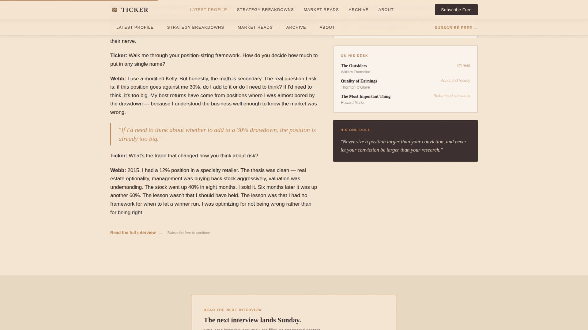 Stock Market & Trading Newsletter Advanced Blog Website Template