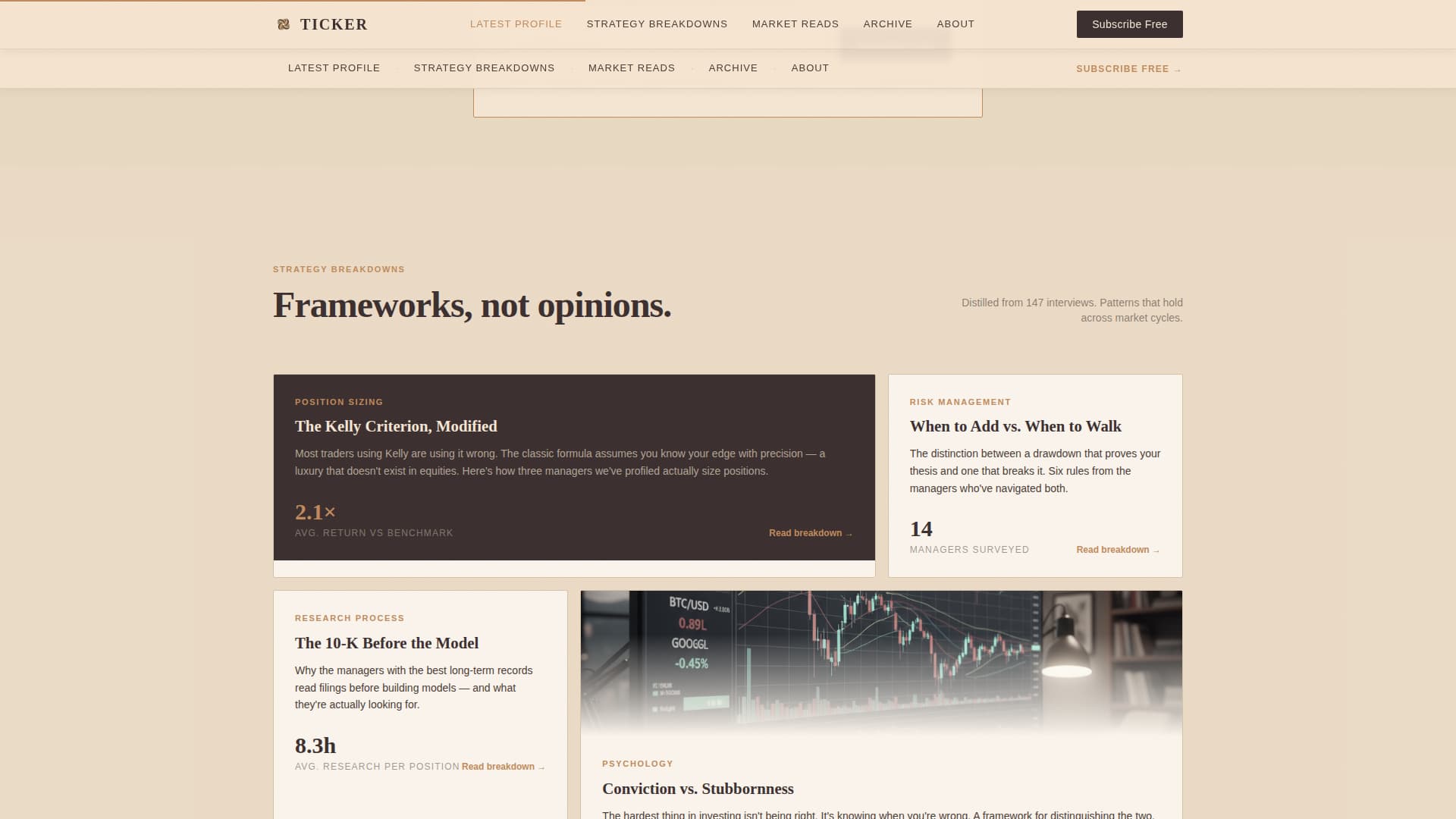 Stock Market & Trading Newsletter Advanced Blog Website Template