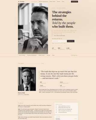 Stock Market & Trading Newsletter Advanced Blog Website Template