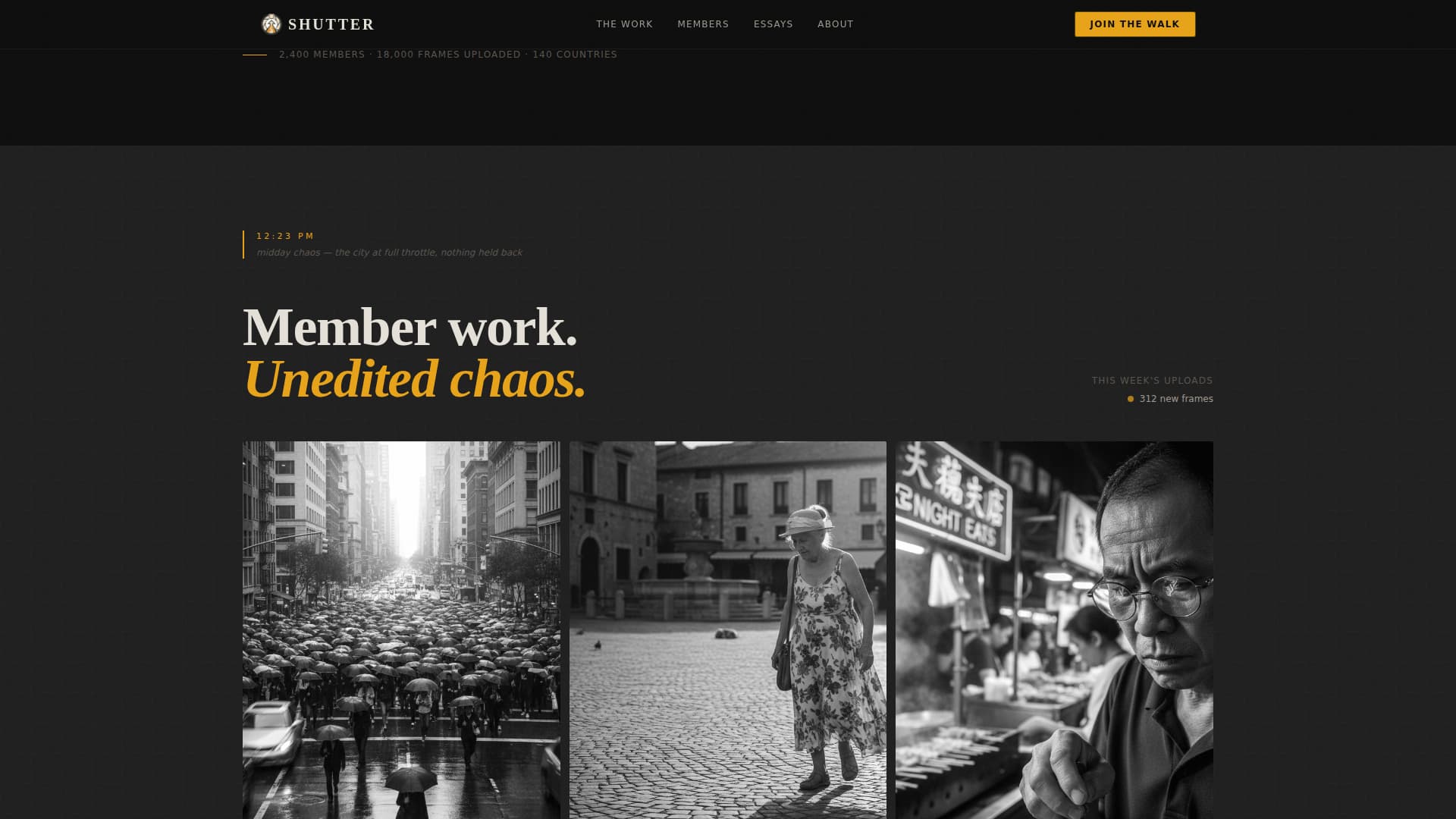 Lens — Dynamic Photography Studio Landing Page Template