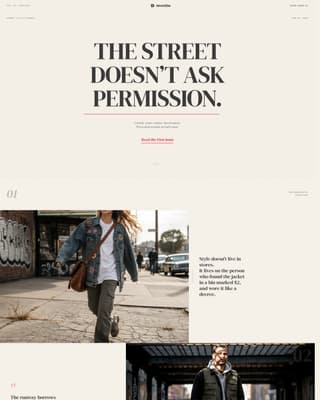 Fashion & Beauty Blog Blog Website Template