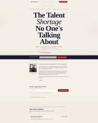 Dispatch — Certified Delivery-Services Landing Page Template