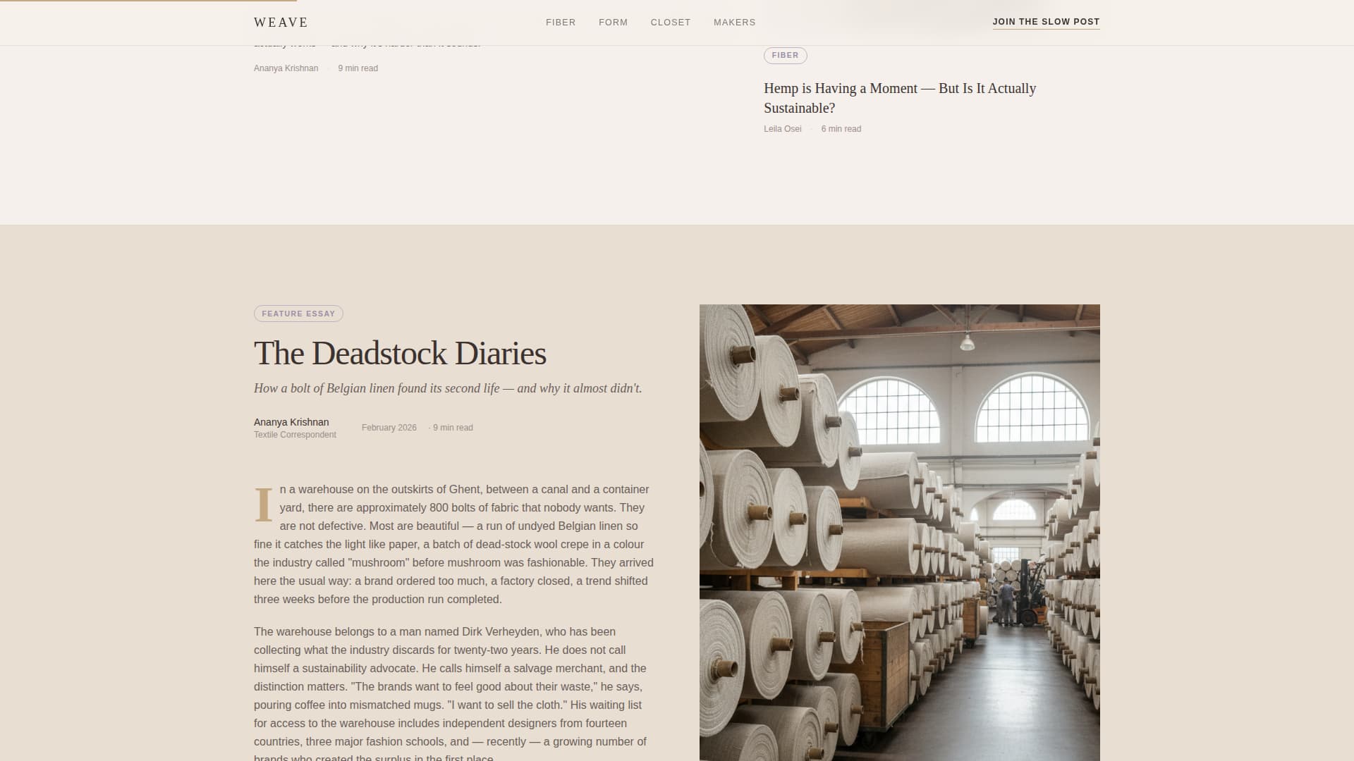Environment & Sustainability Blog Blog Website Template