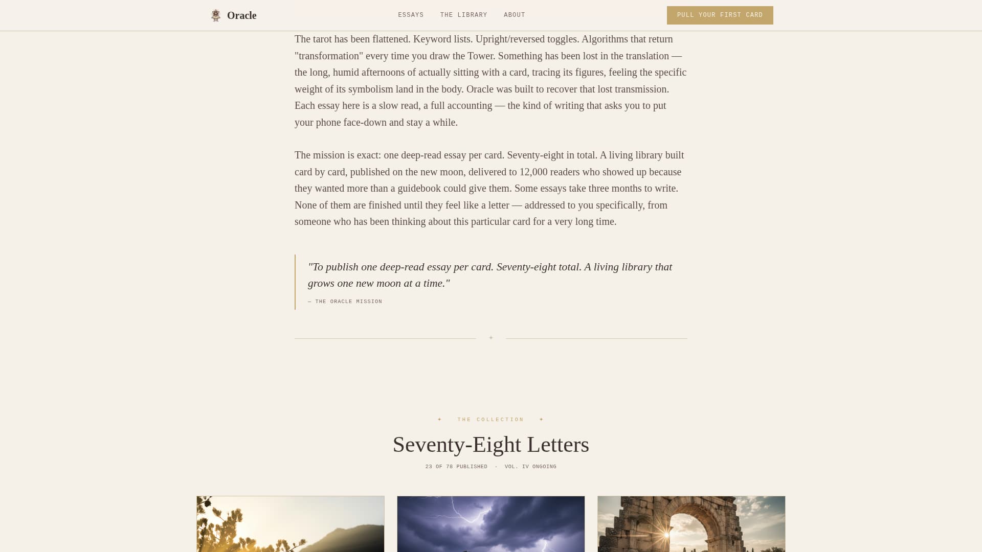 Philosophy & Spirituality Blog Advanced Blog Website Template