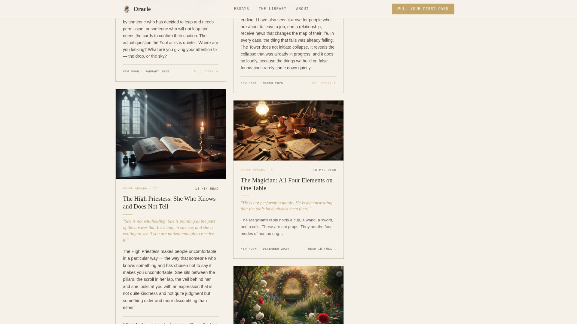 Philosophy & Spirituality Blog Advanced Blog Website Template