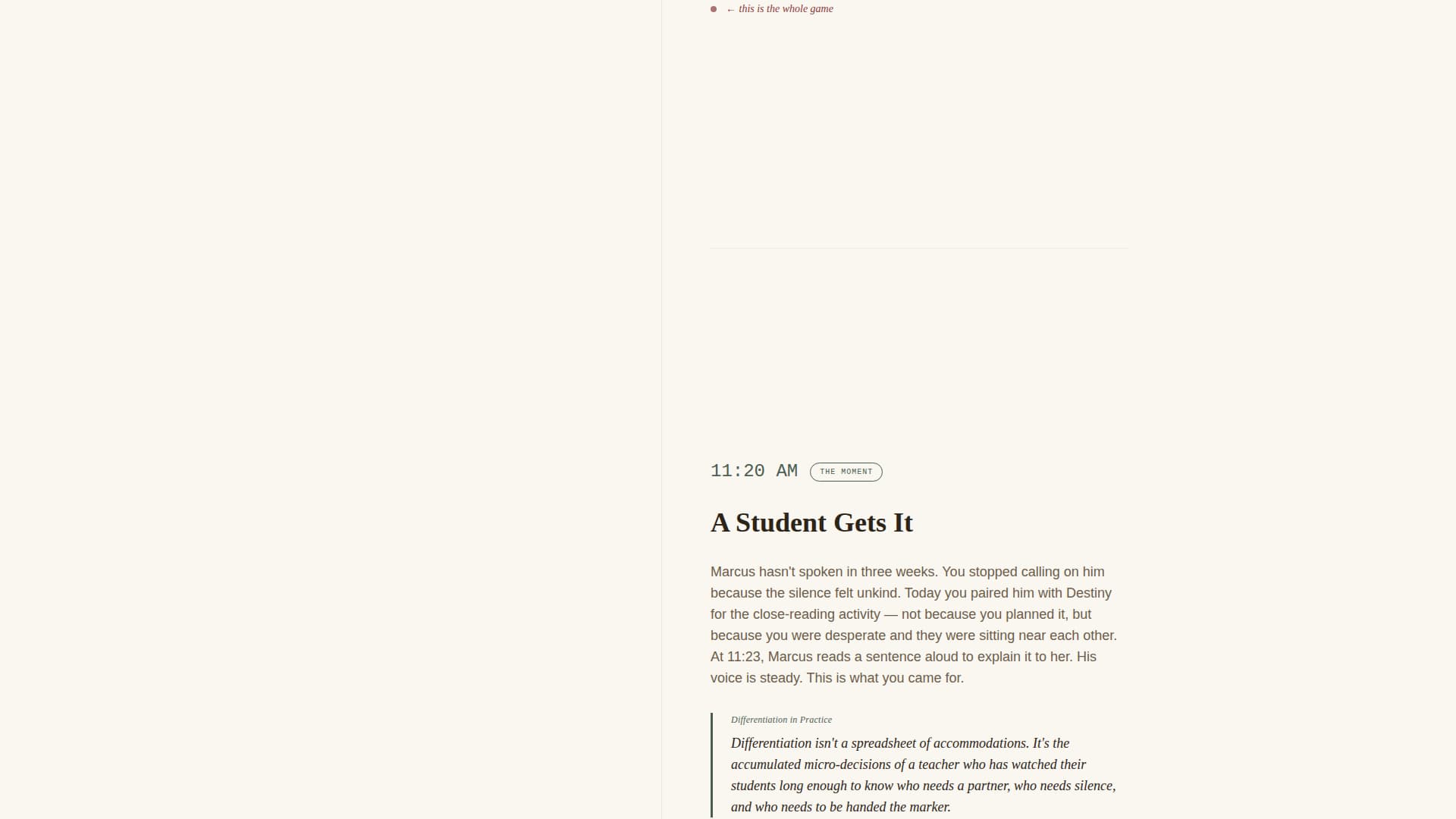 Chalk - Inspiring Teaching Landing Page Template
