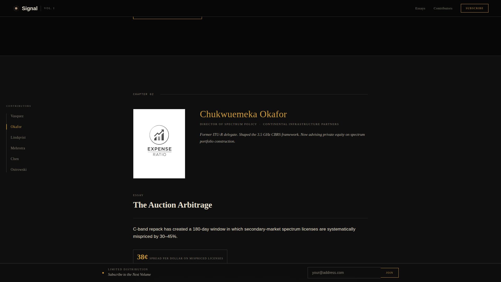 Signal - Authoritative Telecom Landing Page Template