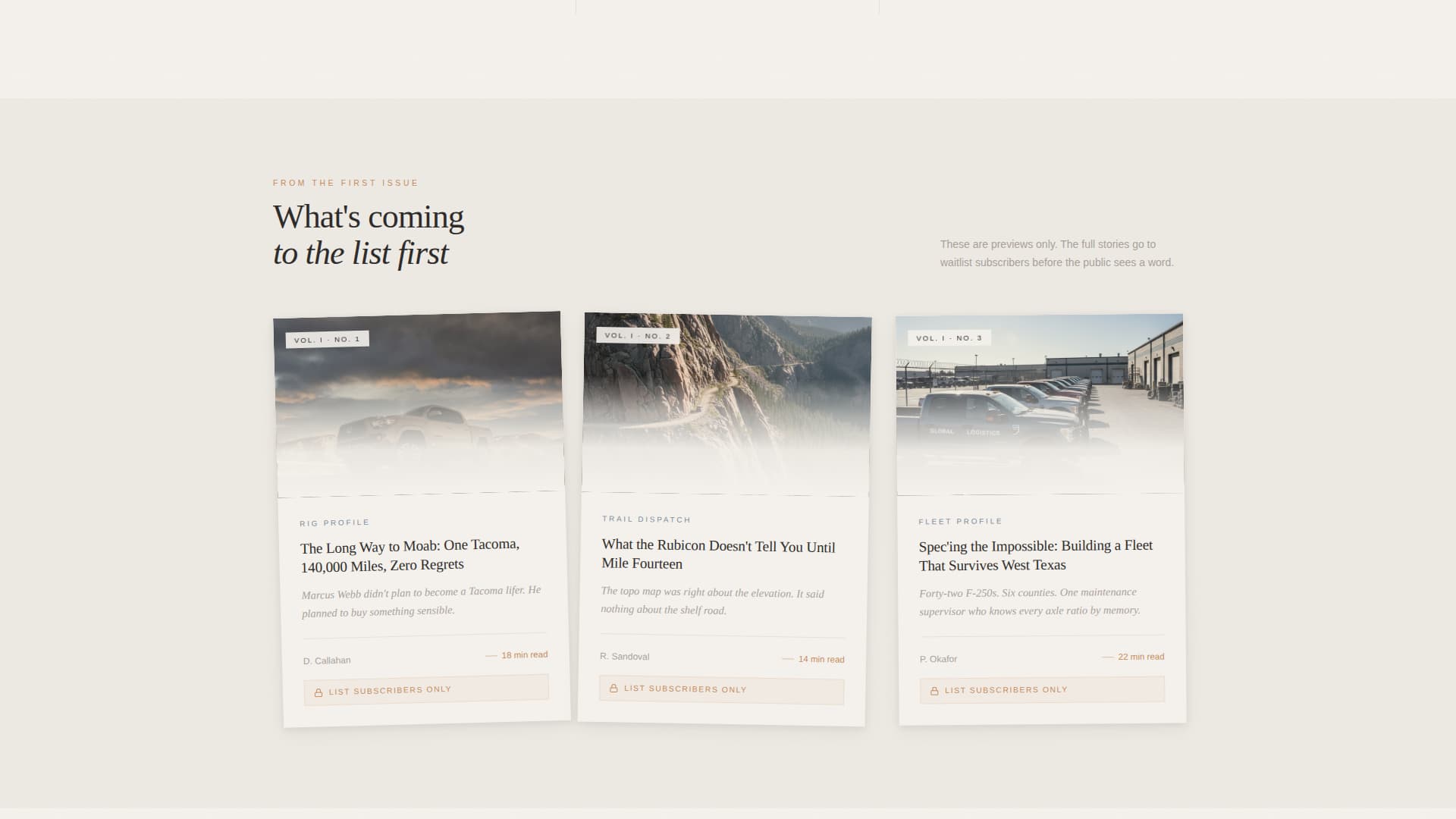 Trailhead - Rugged Overlanding Landing Page Template