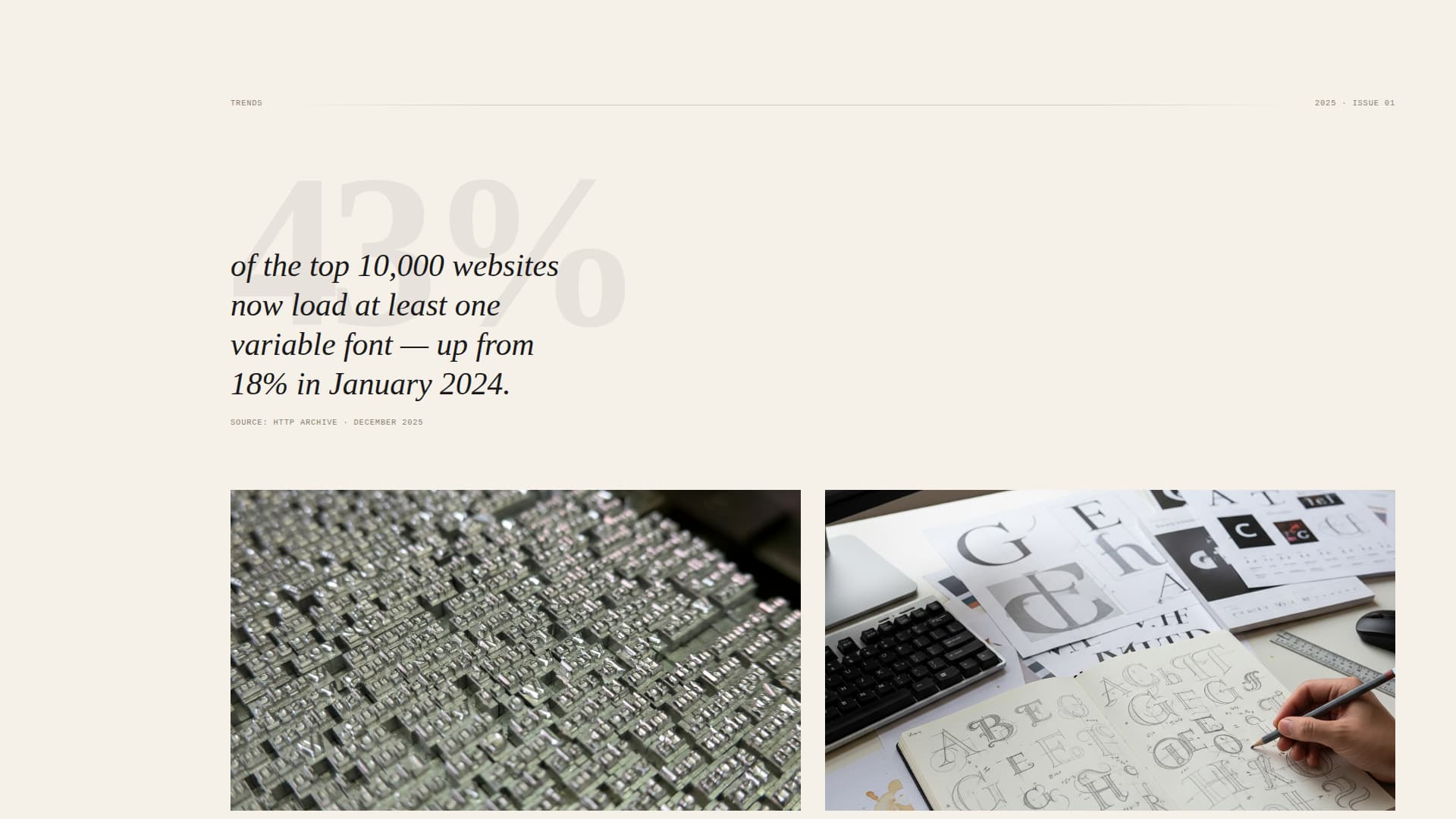 Kerning - Artisan Typography Landing Page Template