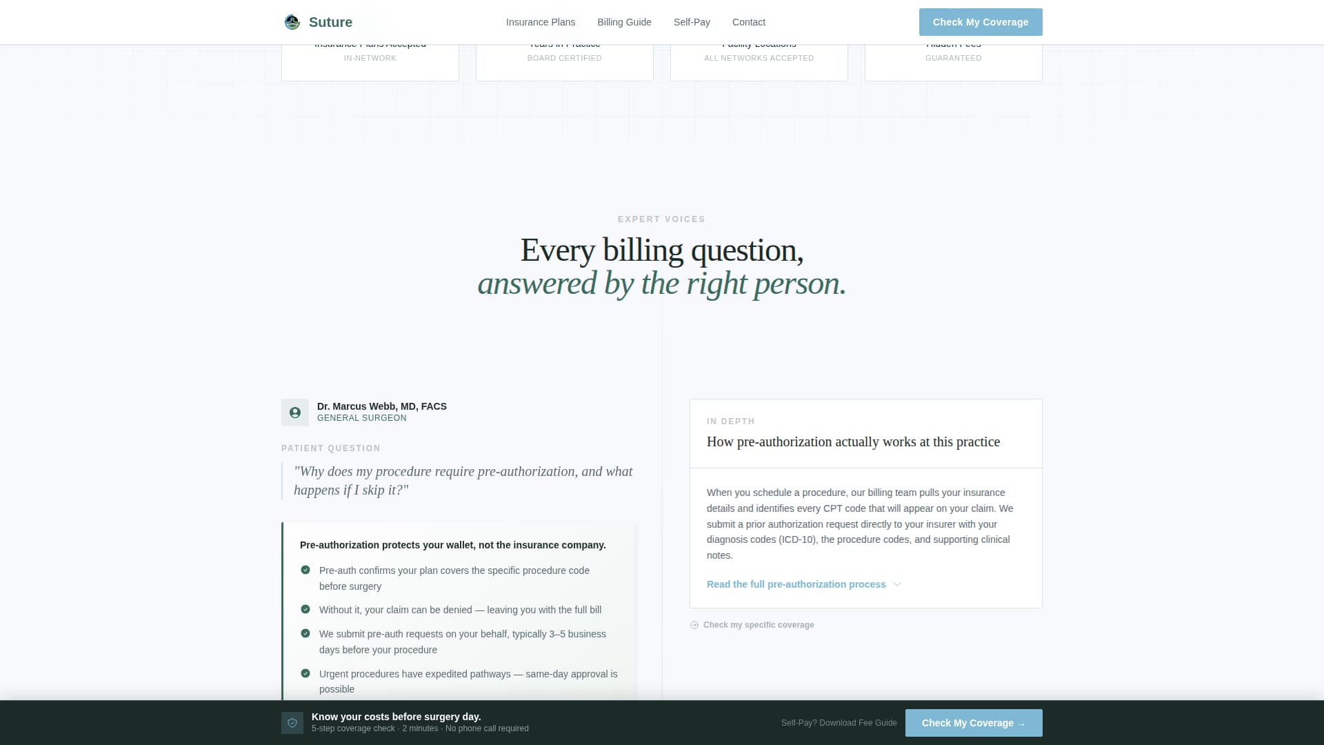 Surgeon - Modern General Landing Page Template