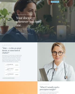 Consult - Trusted Telemedicine Landing Page Template
